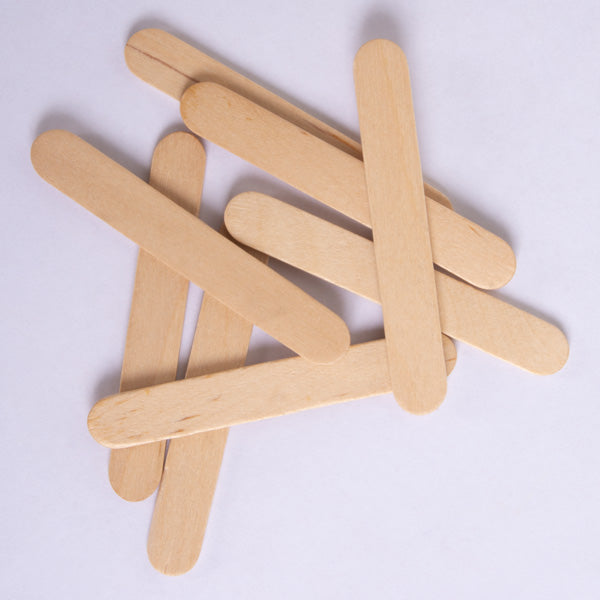 Bonza Jumbo Paddle Wooden Mix Colours 66mm 10000pcs