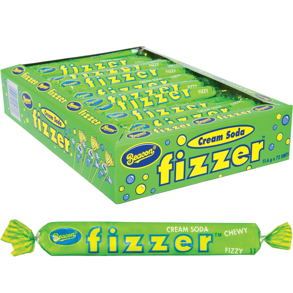 Beacon Fizzer Chewy Candy - Cream Soda 11.6g * 72 Pack