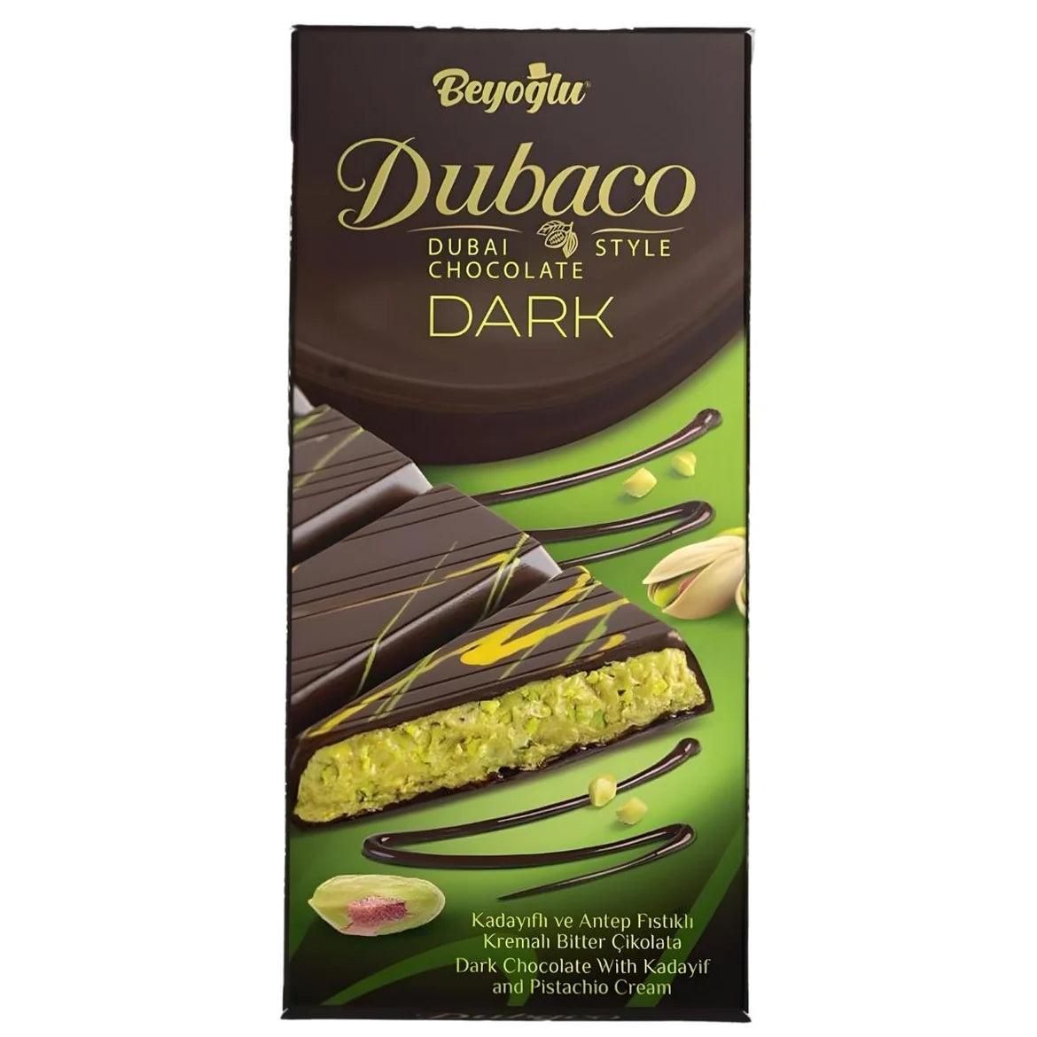 Beyoglu Dubaco Dubai Dark Chocolate 200g * 6 Pack