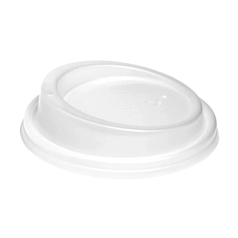 Huhtamaki - 8oz White Paper Coffee Cup Lid