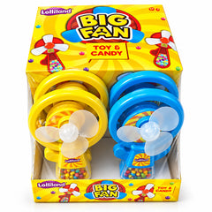 Lolliland Toy Candy Big Fan 60g x 12 pack