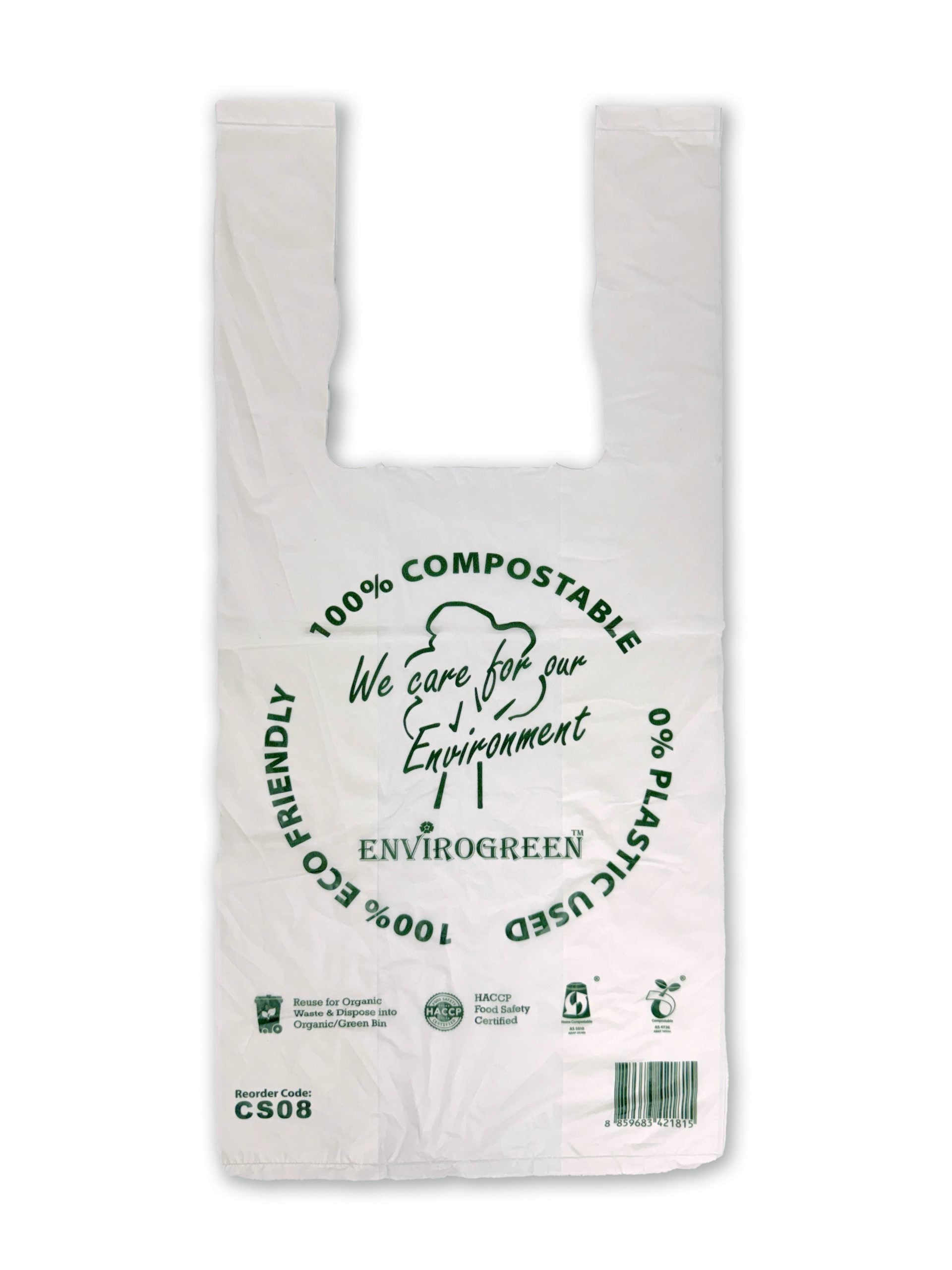 Maxvalu - EnviroGreen - Reusable Singlet Bag Small 50pcs