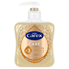 CAREX 250mL HAND WASH ANTIBACTERIAL ADVANCED CARE SHEA BUTTER