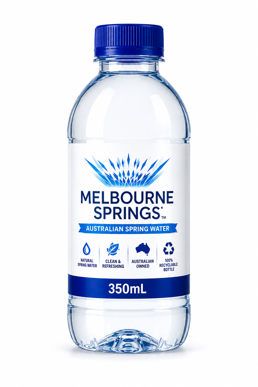 Melbourne Springs Natural Water 350ml x 20pk