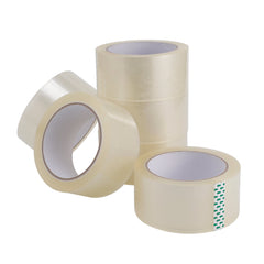 🔍 Clear Packaging Sticky Tape 6 Rolls