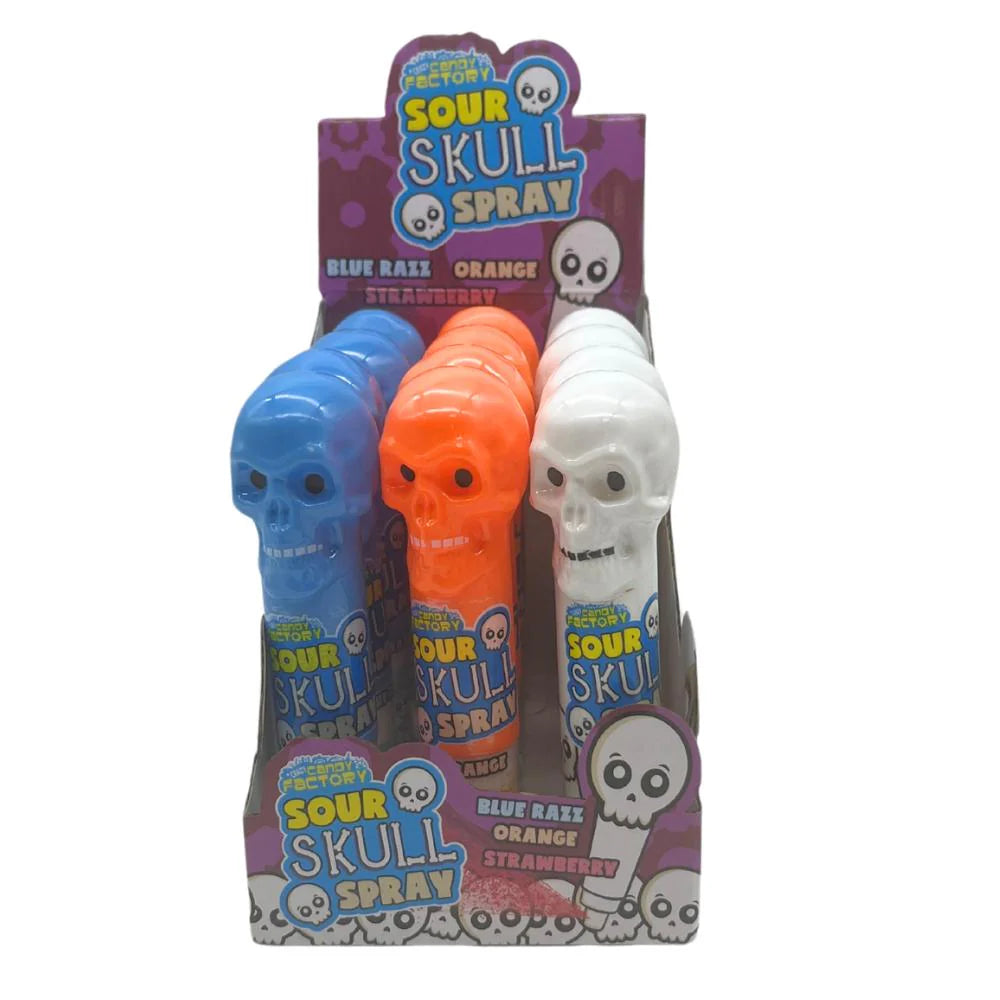 Sour Skulls Sour Candy Spray 50ml * 12 Pack