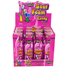 Cosmic Sour Foam Candy Grape 90ml * 12 Pack