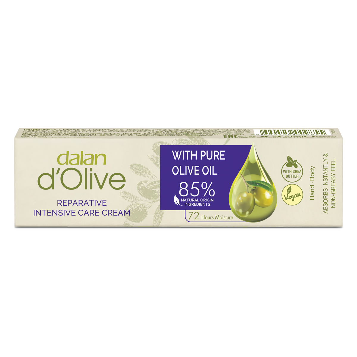 Dalan Cream Pure Olive Oil 20Grx12 Sml Box