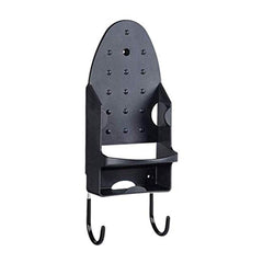 Dolphy Wall Mounted Iron and Board Holder Black