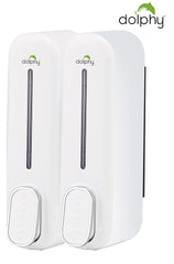 Dolphy Soap Dispenser 300ml Set of 2 White
