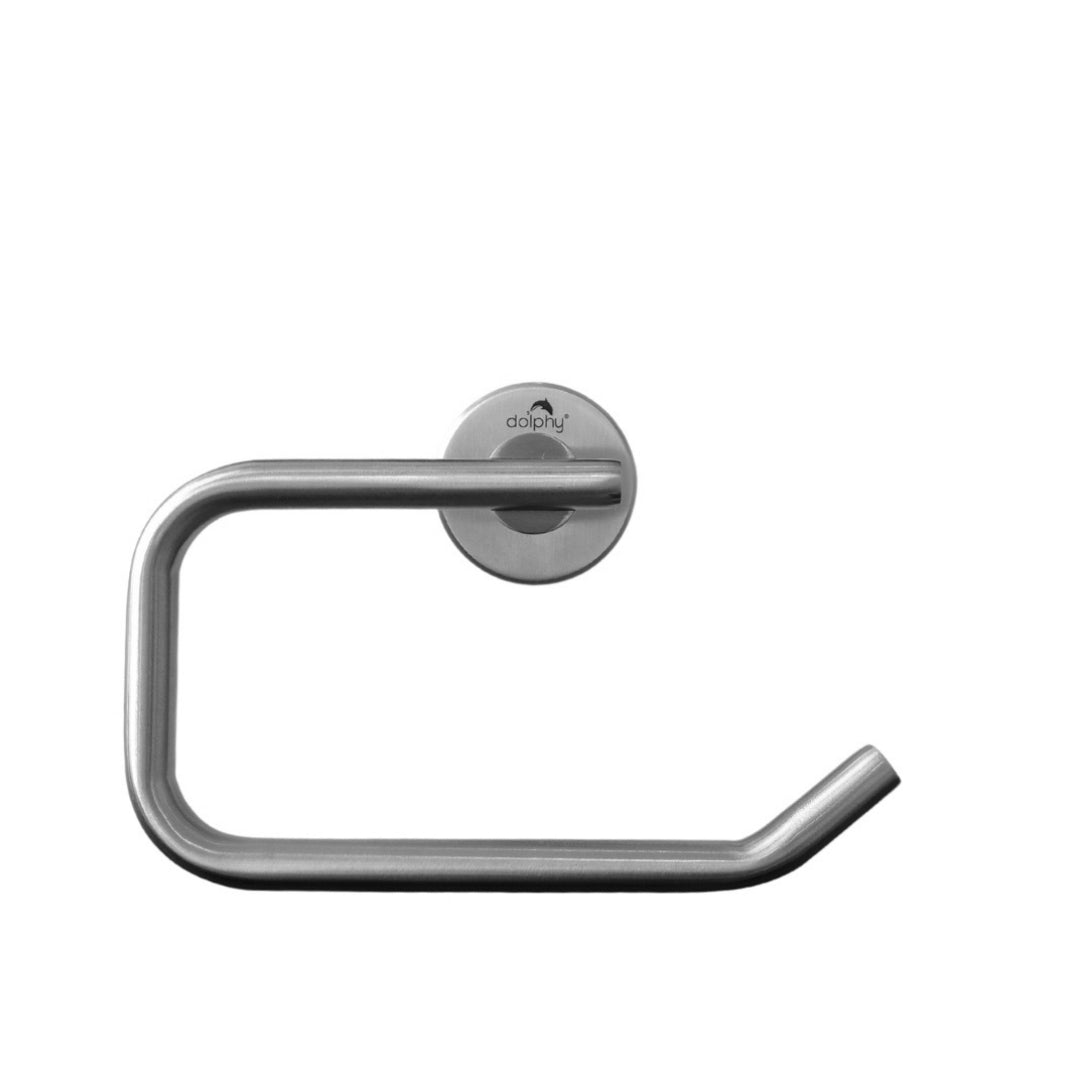 Dolphy Stainless Steel Brushed Toilet Roll Holder