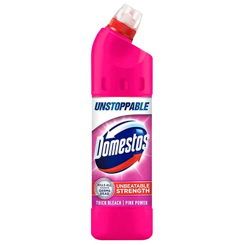 DOMESTOS 500mL THICK BLEACH EXTRA POWER PINK POWER