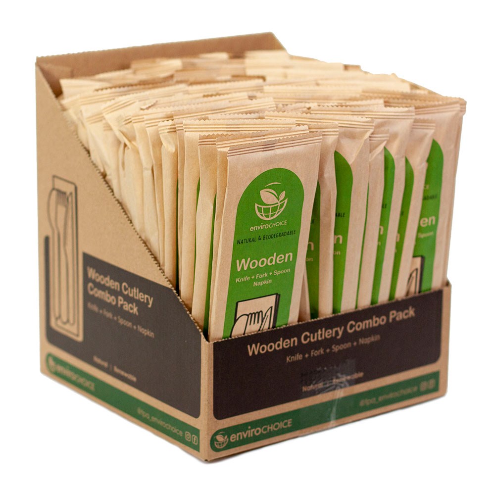 Wooden Cutlery Combo 1pc