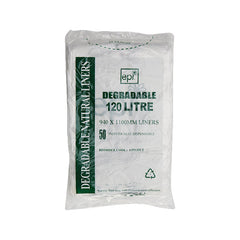 Degradable Bin Liner EPI Natural 120LT