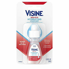 Visine Red Eye Hydrating Comfort Redness Relief Eye Drops 8ml * 6 Pack