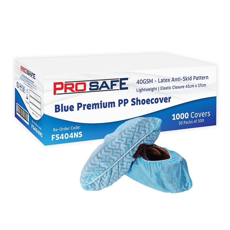 ProSafe Blue Premium PP Shoecover 1000pcs Past Exp