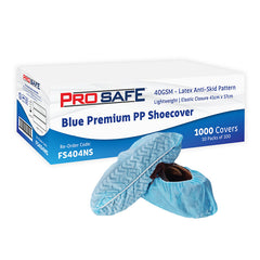 ProSafe Blue Premium PP Shoecover 1000pcs Past Exp