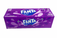 Fanta - Grape US 355ml x 12 Pack