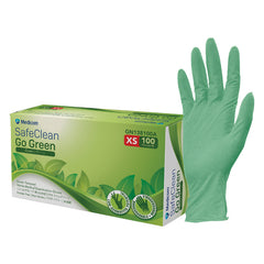 Medicom - SafeClean - Go Green Textured Medical Examination Gloves XL 100pcs