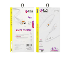 U&I 3.4A Fast Charging Cable USB to USB-C