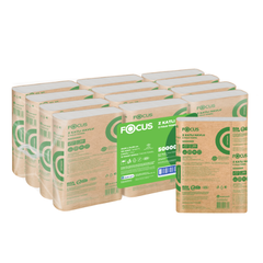 Focus Optimum 2ply Z-Fold Paper Hand Towel 12 Packets x 200 Sheets