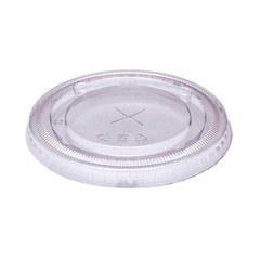 Huhtamaki - Large Clear PP Flat Slotted Lid 50 pcs