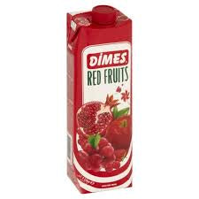 Dimes Red Juice Fruit Mix 1lt Tet