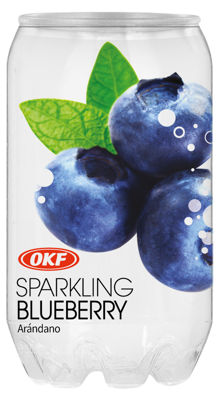 OKF SPARK BLUEBERRY 350ML*24