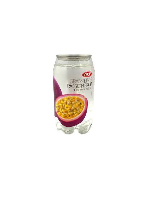 Okf Sparkling Drink Passion Fruit 350ml * 24 Pack
