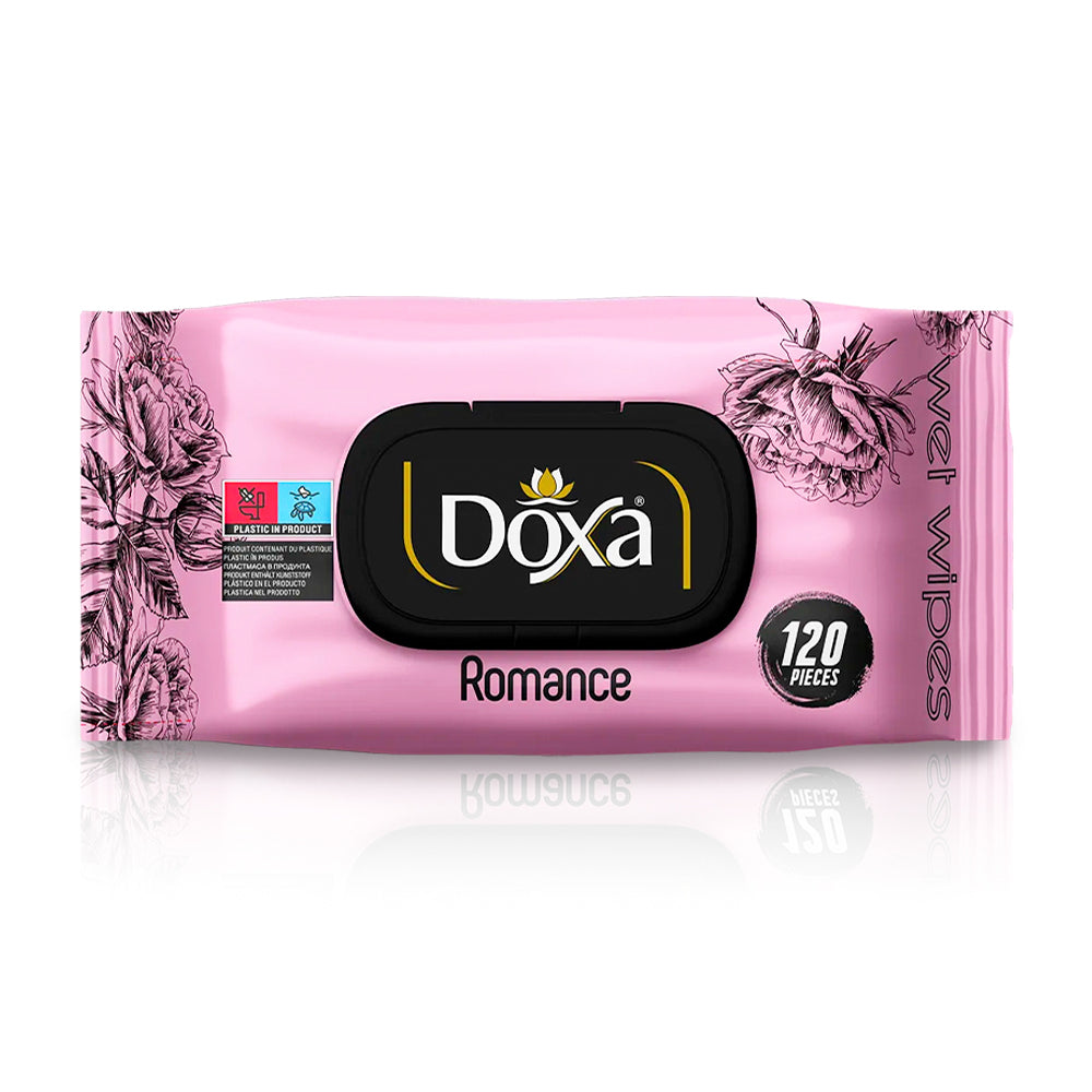 Doxa Wet Wipes 120pc Romance