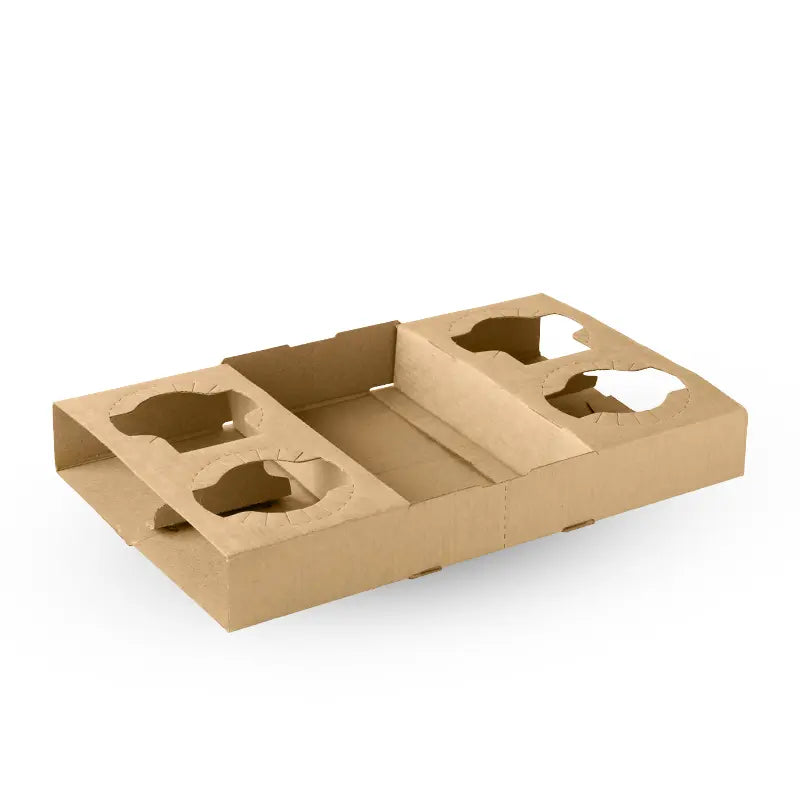 4Cup Drink Tray With Perforation 100pcs