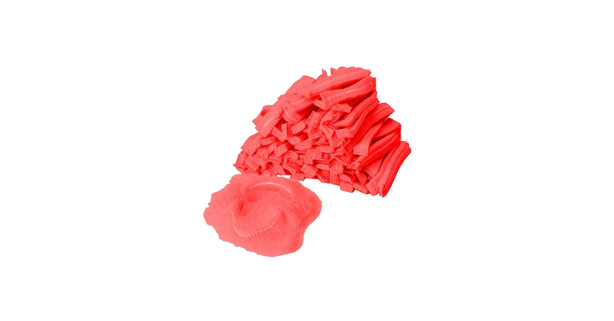 Pro Safe Red Mob Cap 100pcs