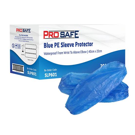 ProSafe - Blue PE Sleeve Protector 40x22cm 100pcs