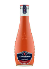 San Pellegrino - Glass Bottles - Aranciata Rossa 200ml x 24 Pack