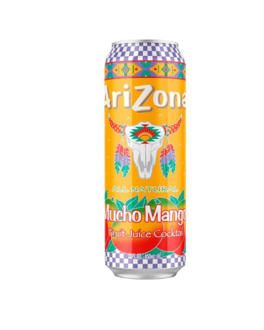 Arizona - Mucho Mango Fruit Juice Cocktail 680ml x 24 Pack