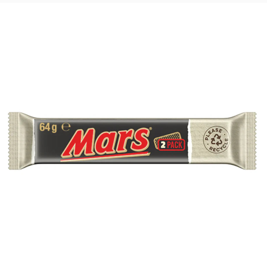 Wrigley MARS 2 Pack -  64G x 25