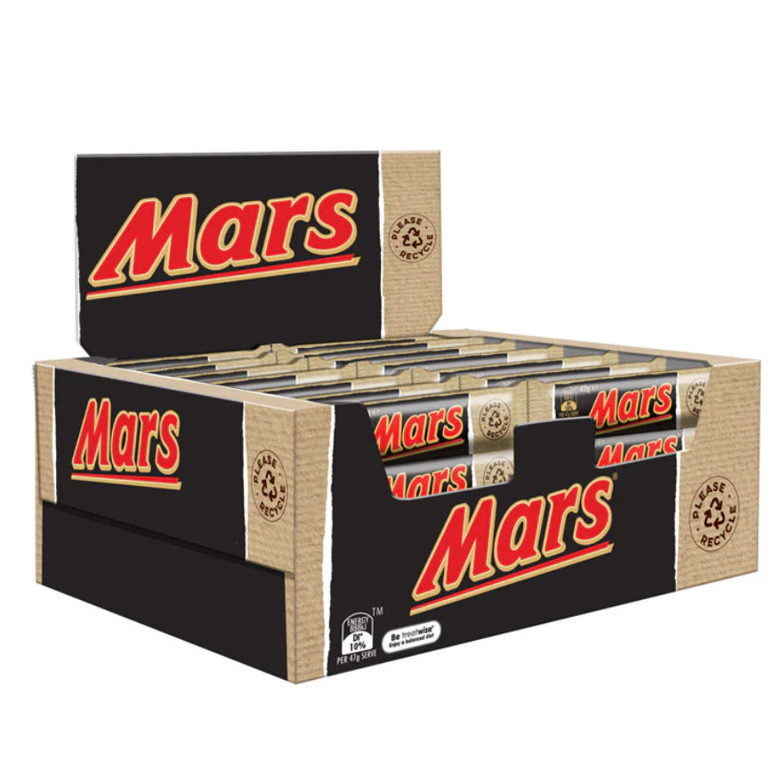 Wrigley MARS 2 Pack -  64G x 25