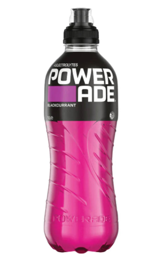Powerade - Sports Drinks - Blackcurrent 600ml x 12 Pack