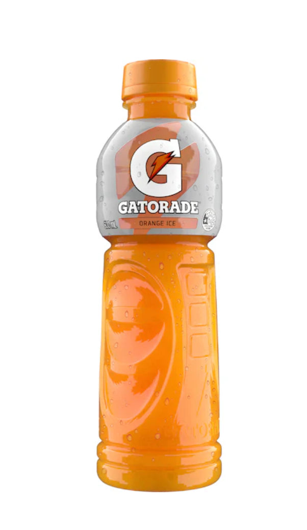 Gatorade - Sports Drink - Orange Ice 600ml x 12 Pack