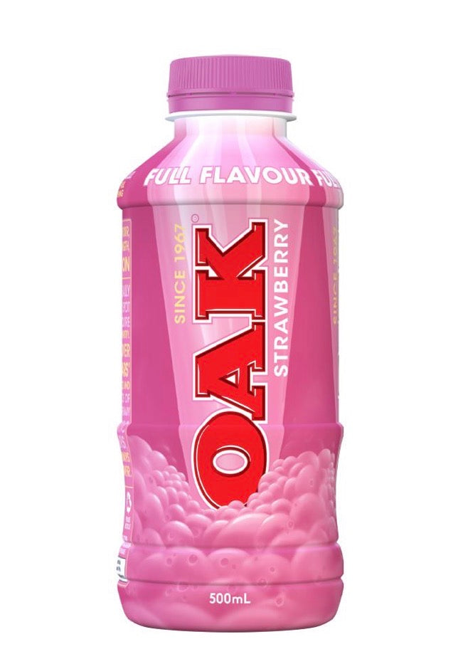 500ML OAK UHT STRAWBERRY