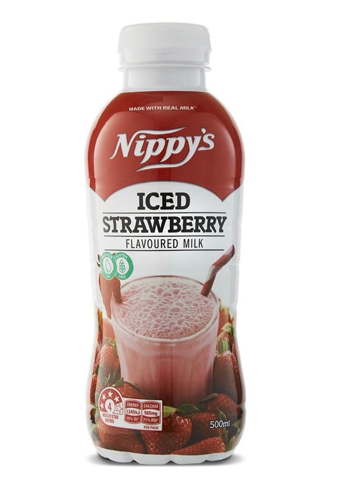 500ML NIPPYS PET STRAWBERRY