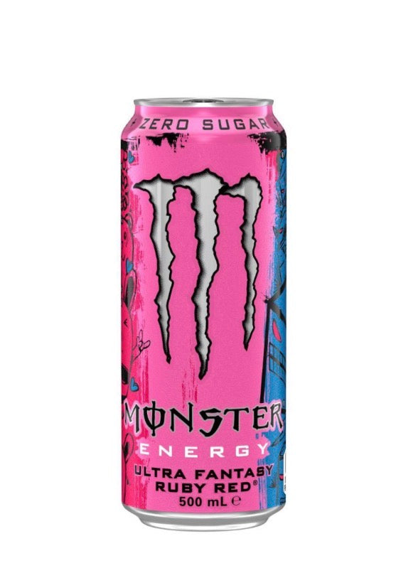 MONSTER ENERGY DRINK RUBY RED CAN 500ML X 24