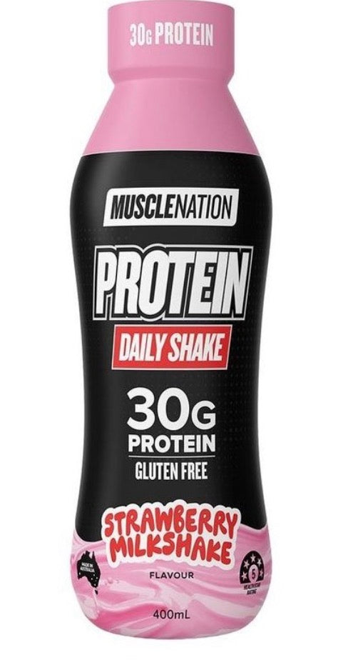 400ML MN RTD PROTEIN STRAWBER