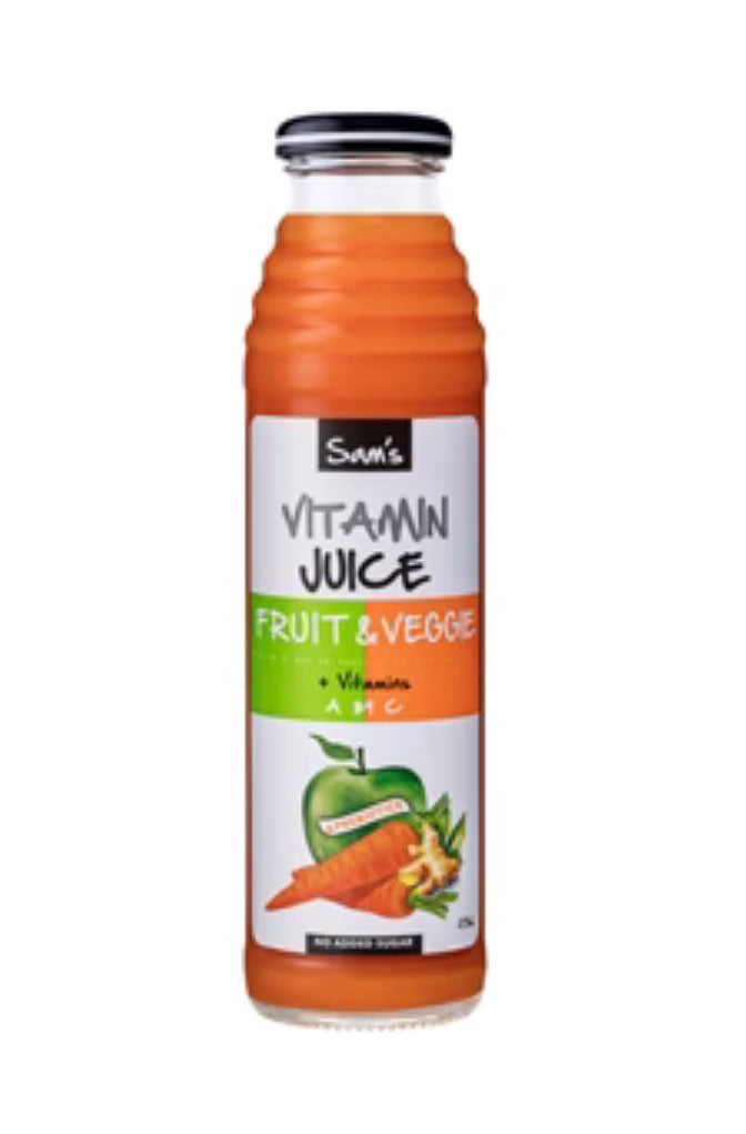 375ML SAMS FRUIT & VEGGIE