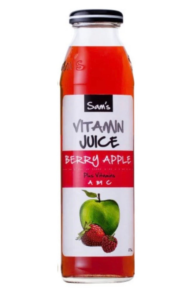 375ML SAMS BERRY APPLE JUICE