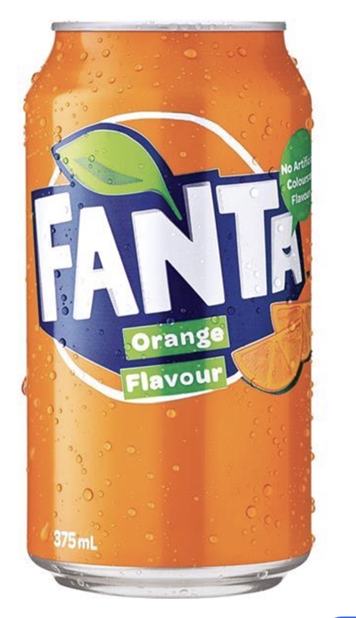 Fanta - Orange 375ml x 24 Pack