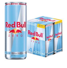 Red Bull - Energy Drink Can - Sugar Free 250ml x 6 x 4Pack