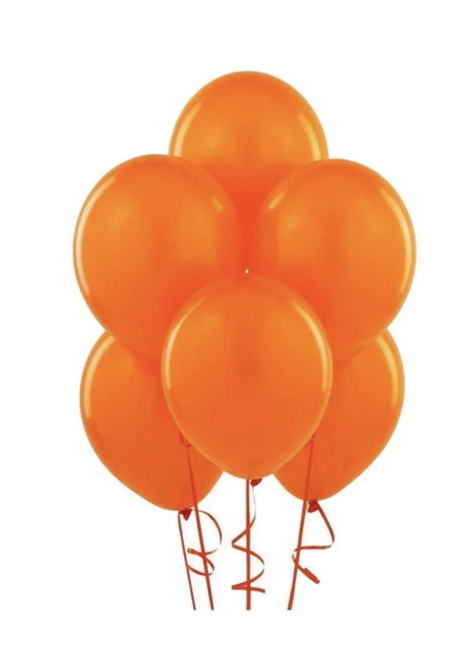 Unique Party - Balloons Citrus Orange 12'' 30.4cm 10pk