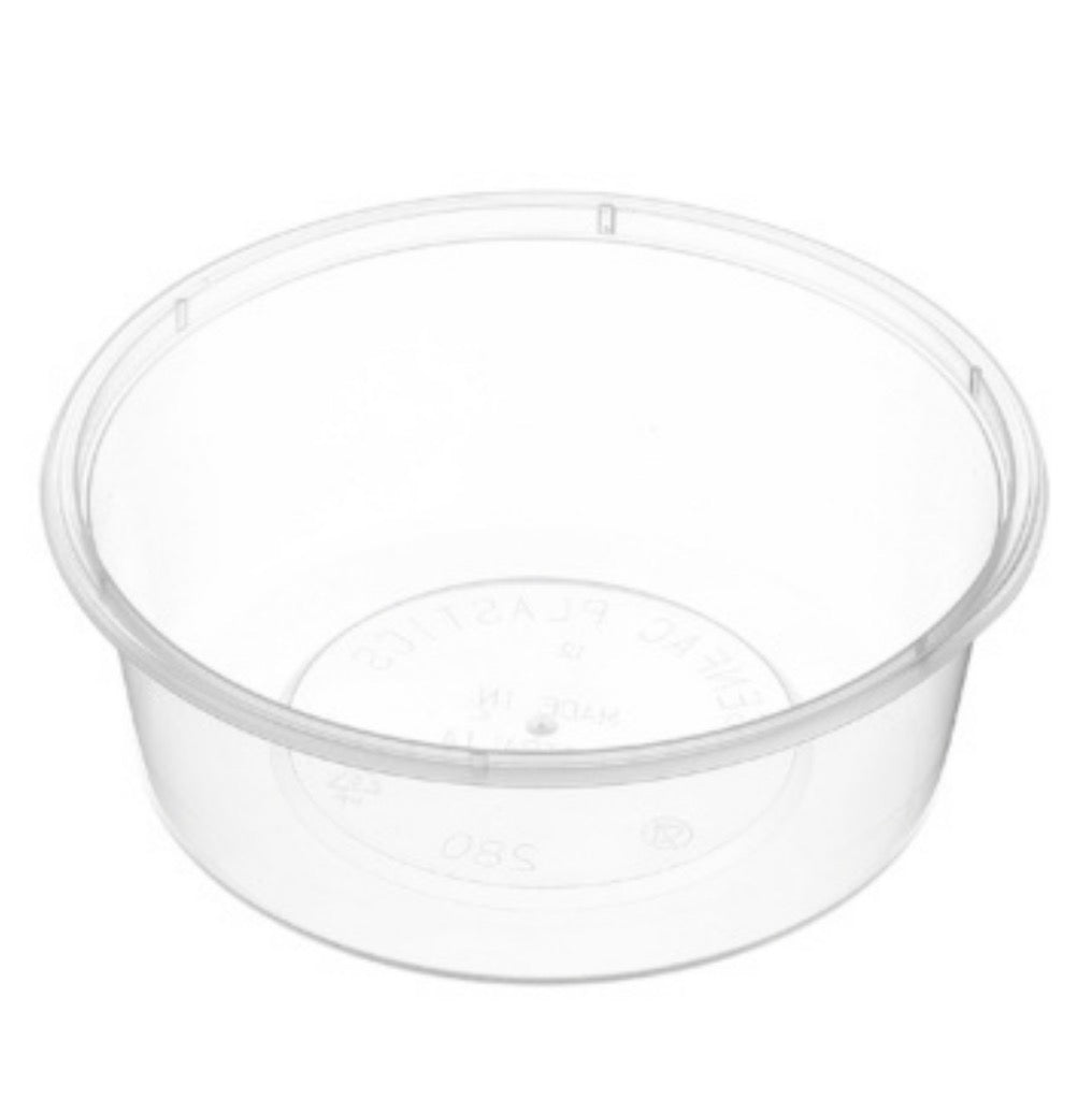 Awesome - Round Plastic Container 50pcs