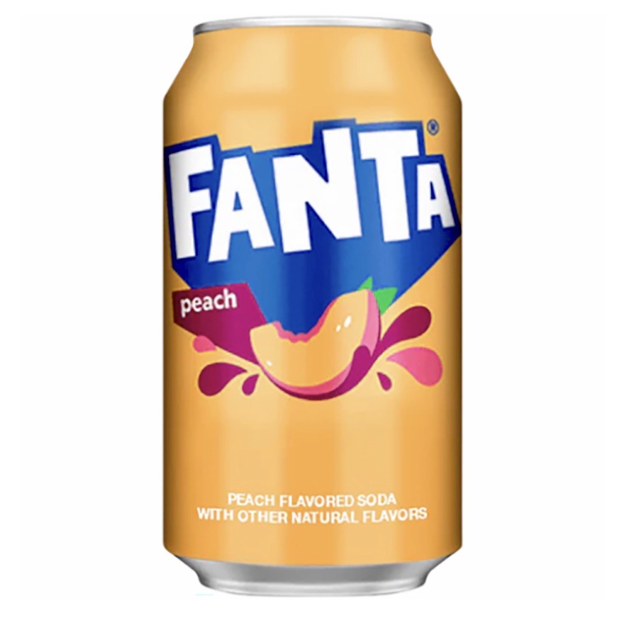 Fanta - Peach US 355ml x 12 Pack